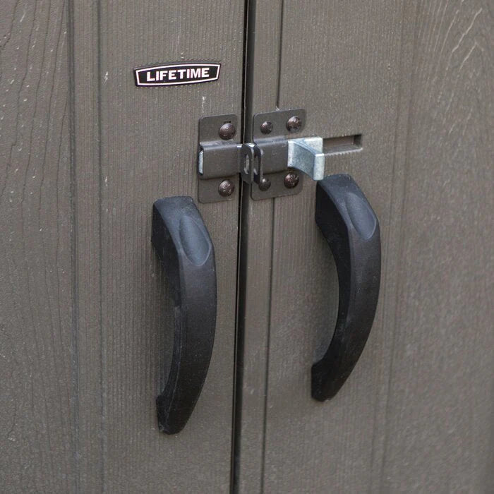 12.5 ft. W 8 ft. D Plastic Storage Shed