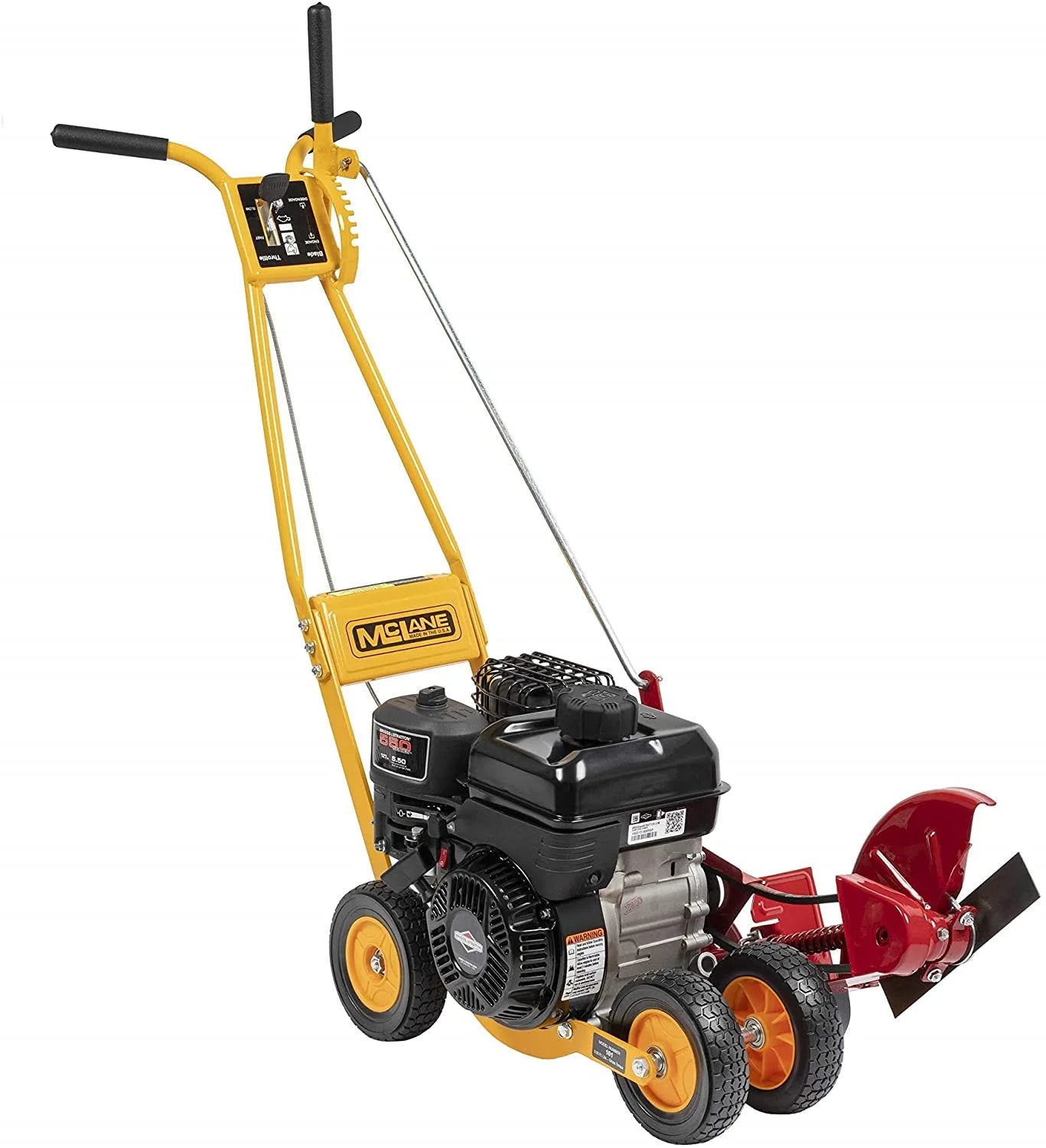 101-5.5GT-7Gas Powered Lawn Edger, 5.50 Gross Torque/3.5 B&S Engine 7" Wheels